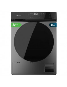 Cecotec Bolero DressCode Dry 8400 Steel Max Secadora con Bomba de Calor de 8kg - 15 Programas Multifuncion - Tambor de Acero