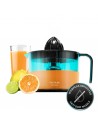 Cecotec EssentialVita Adjust Black Exprimidor Electrico - 40W - Filtro Regulador de Pulpa - 2 Conos Desmontables - Boquilla