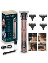 Cecotec PrecisionCare Warrior Afeitadora Recortadora - Recargable - Autonomia hasta 120 Minutos - Pantalla LCD - 4 Peines