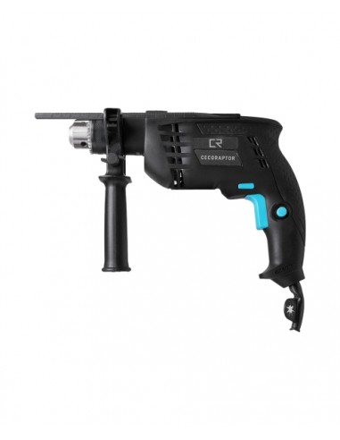 Cecotec Cecoraptor Impact Drill Taladro Percutor - 850W - 4800rpm - 46000ipm - Mango Auxiliar - Regla de Profundidad -