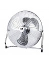 Muvip Ventilador Industrial de Suelo - 140W - 3 Velocidades - Color Plata