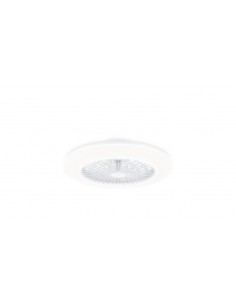 Philips Amigo Flat Fan Ceiling IR RD Ventilador de Techo con Luz LED Hasta 6500K - 60 25W - Mando a Distancia - Color Blanco