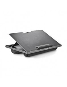 NGS Soporte para Portatil hasta 15.6" - Base Acolchada - Ajustable con 8 Posiciones