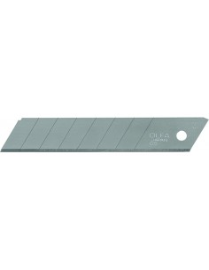 Olfa Pack de 10 Cuchillas de Respuesto para Cutters Olfa - 8 Segmentos - Ancho 18mm