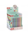 Apli Color Clik Expositor con 12 Packs de 24 Minas cada Uno - Para Portaminas Color Click - Colores Surtidos