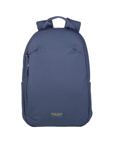 Tucano Laser Mochila Portatil 16" - Banda para Trolley - Respaldo y Correas Alcochados - Bolsillo Antirrobo - Color Azul
