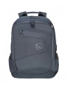 Tucano Lato Mochila Portatil 17" - Respaldo y Correas Acolchados - Doble Compartimento - Bolsillos para Botella y Paraguas -