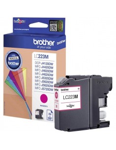 Brother LC223 Magenta Cartucho de Tinta Original - LC223MBP