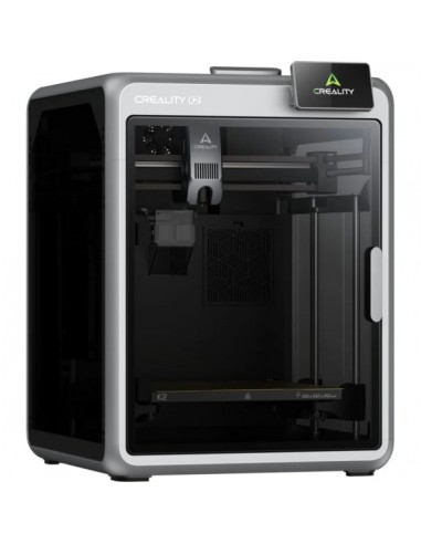 Creality K2 Pro Impresora 3D Cerrada - Volumen de Impresion 26x26x26cm - Cuerpo de Aluminio Aeroespacial - Interfaz de