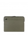 Tucano Gommo Sleeve Funda Portatil 15 6" - Material Engomado Impermeable - Bolsillo para Accesorios - Color Verde