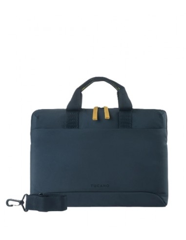 Tucano Smilza Maletin Portatil 15 6" - TamaÃ±o Slim - Sistema Anti-Choques - Mango Doble - Color Azul