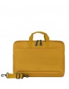 Tucano Smilza Maletin Portatil 15 6" - TamaÃ±o Slim - Sistema Anti-Choques - Mango Doble - Color Amarillo