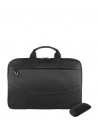 Tucano Idea Maletin Portatil 15 6"-Raton Inalambrico - TamaÃ±o Slim - Interior Acolchado - Color Negro