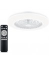 Philips Amigo Flat Fan Ceiling IR RD Ventilador de Techo con Luz LED Hasta 6500K - Aspas Integradas - 20W Ventilador-42W