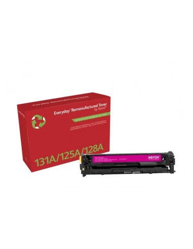 Xerox Everyday HP CB543A CE323A CF213A Magenta Cartucho de Toner Remanufacturado - Reemplaza 125A 128A 131A