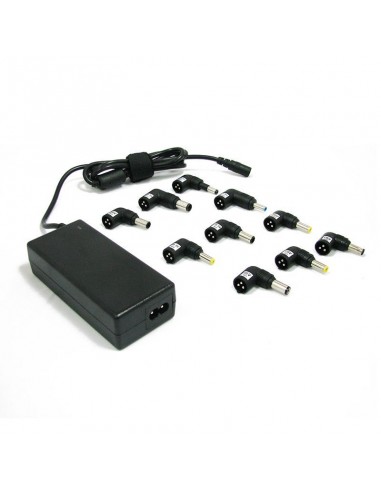 Leotec Cargador Universal Automatico para Portatil 70W - 10 Conectores Diferentes