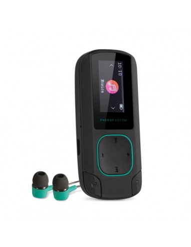 Energy Sistem Jade Reproductor MP3 - 8GB - Bluetooth 5.3 - Pantalla LCD - Botones Tactiles - Radio FM - Grabadora de Voz con