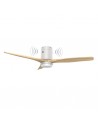 Energy Sistem SoundAir Speaker Ventilador de Techo con Luz - Motor DC - Altavoz 5W - Modo Sleep y Modo Breeze - Luz LED