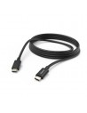 Hama Cable USB-C - Longitud 1m - USB-C a USB-C - 480 Mbit s - 60W - Color Negro