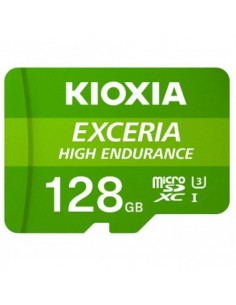 Kioxia Exceria High Endurance Tarjeta Micro SDXC 128GB UHS-I V30 Clase 10 con Adaptador