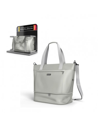 Numada Weekender W40 Bolsa de Viaje Expandible - Capacidad hasta 35L - Poliester Impermeable - Zapatero - Bolsillo para