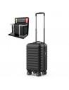 Numada Upfly Underseat 16" XXS Maleta de Mano - 20 Litros - 4 Ruedas 360Â-Desmontables - Mango Telescopico - Cierre con