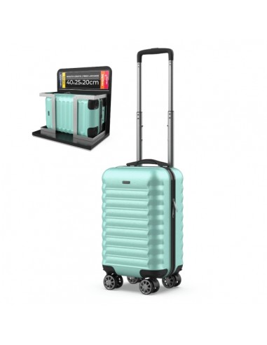Numada Upfly Underseat 16" XXS Maleta de Mano - 20 Litros - 4 Ruedas 360Â-Desmontables - Mango Telescopico - Cierre con