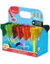 Maped Color`Peps Infinity Jumbo Pack de 72 Lapices de Colores de Larga Duracion - Hecho Totalmente de Mina - Colores Surtidos