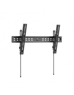Ewent EW1611 Soporte de Pared fijo para TV 43" hasta 95" - Peso Maximo 60 kg - Inclinable - Ultradelgado - Color Negro