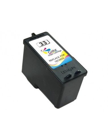 Lexmark 33 Color Cartucho de Tinta Generico - Reemplaza 18CX033E