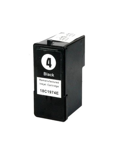 Lexmark 4 Negro Cartucho de Tinta Generico - Reemplaza 18C1974E