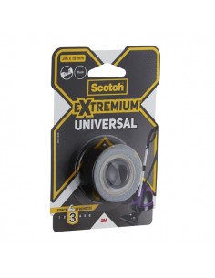Scotch Extremium Universal Cinta Adhesiva Americana - 3m x 19mm - Color Negro
