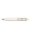 Uni-ball One P Boligrafo Retractil con Punta Fina 0.5mm - Agarre Suave y Comodo - Tinta Color Negro - Cuerpo de Color Blanco