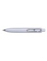 Uni-ball One P Boligrafo Retractil con Punta Fina 0.5mm - Agarre Suave y Comodo - Tinta Color Negro - Cuerpo de Color Azul