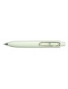 Uni-ball One P Boligrafo Retractil con Punta Fina 0.5mm - Agarre Suave y Comodo - Tinta Color Negro - Cuerpo de Color Verde