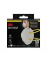 3M Pack de 3 Mascarillas para Particulas FFP1 - Desechable - Sin Valvula - para Niveles Bajos de Particulas - Color Blanco