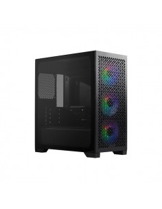 Cooler Master Elite 302 Caja MicroATX - 3 Ventiladores 120mm ARGB - Ventana lateral - Frontal Mesh - USB-C USB-A 3.5 Audio y