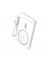 Leotec Powerbank Inalambrico 5.000 mAh --PD 20W - Qi 15W - Color Blanco