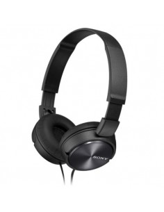 Sony MDR-ZX310 Auriculares con Microfono - Plegables - Diadema Ajustable - Almohadillas Acolchadas - Controles en Cable -