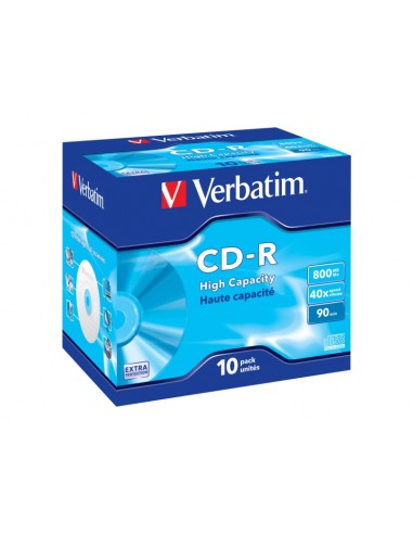 Verbatim Datalife Pack de 10 CD-R 40X-800MB