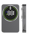 Leotec Powerbank Inalambrico 10.000 mAh --PD 20W - Qi 15W - Color Gris