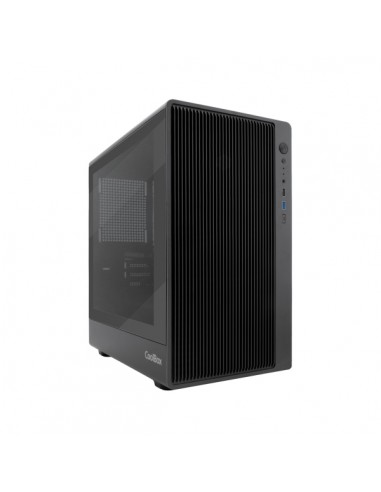 CoolBox Gaming GM350 Darkface Caja Torre MicroATX - 1 x USB C 3.2 1 x USB A 3.2 1X USB A 2 0 1 x Audio-Micro - Color Negro