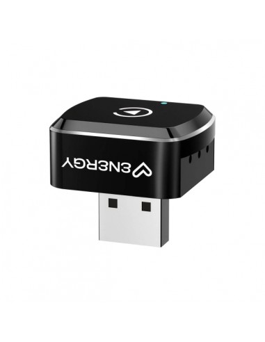 Energy Sistem Dual CarConnect Adaptador Inalambrico CarPlay y Android Auto - WiFi - Color Negro