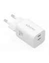 Aisens Cargador Gan 65W - 2xUSB-C PD3.0 QC4.0 - Color Blanco