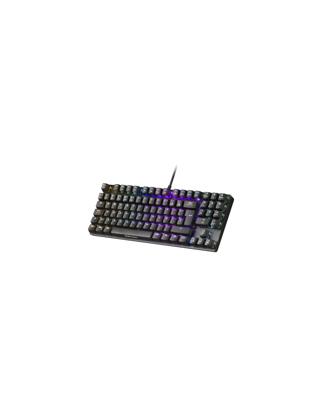 Mars Gaming MKREVO PRO RGB TKL Switch OUTEMU Blue - Teclado