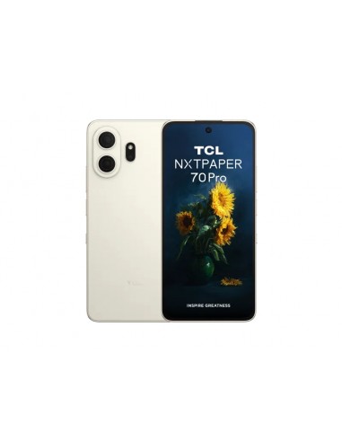 TCL Nxtpaper 70 Pro 5G Smartphone Pantalla 6.9" - 8GB - 256GB - Camara 50MP - Bateria 5200mAh - Color Dorado
