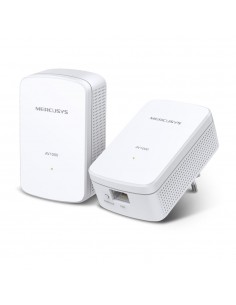 Mercusys MP500 Adaptador Powerline - 1000Mbps - Alcance 300m - Gigabit Ethernet - Pack de 2