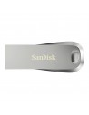 Sandisk Ultra Lux Memoria USB 3.1 128GB - Sin Tapa - Color Acero (Pendrive)