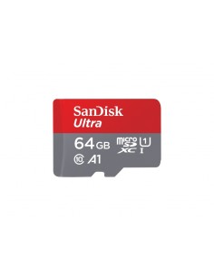 Sandisk Ultra Tarjeta Micro SDXC 64GB UHS-I A1 Clase 10 con Adaptador