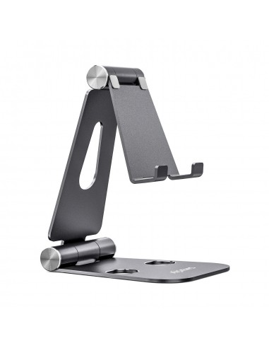 Aisens Soporte de Sobremesa Tamaño XL Ajustable (2 Pivotes) para Movil-Tablet - Color Gris